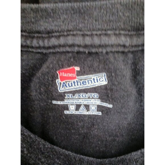 Vintage 2006 Nebraska State H.O.G. Rally Black Short Sleeve Tshirt Men's Size XL - Picture 5 of 7